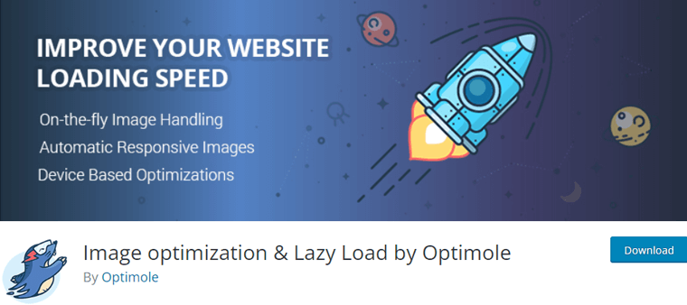 Plugin di ottimizzazione delle immagini gratuito Optimole