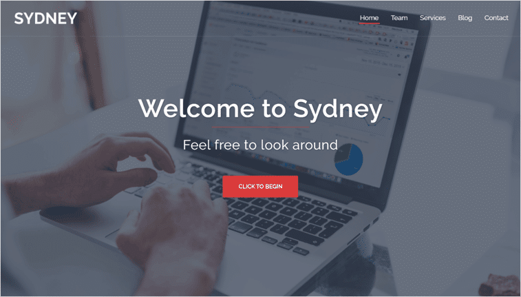 Tema aziendale WordPress di Sydney