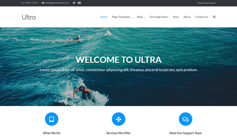 Tema WordPress ultra gratuito