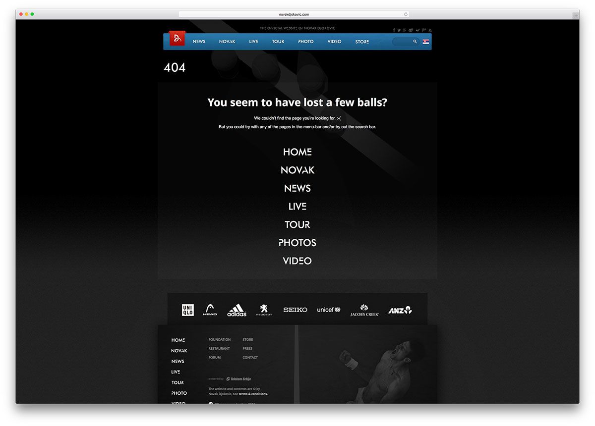novakdjokovic-creative-404-error-page-example