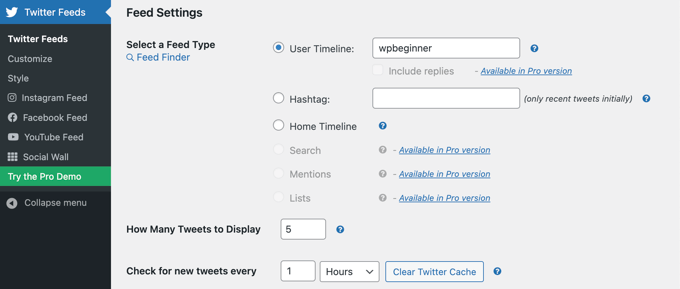 Плагин Smash Balloon Custom Twitter Feeds The Smash Balloon Custom Twitter Feeds Plugin