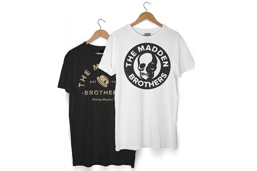 maquete de camiseta preta