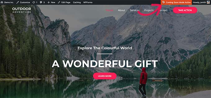 Vorschau Ihrer Website