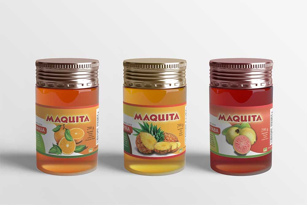 modello di bottiglia di vetro