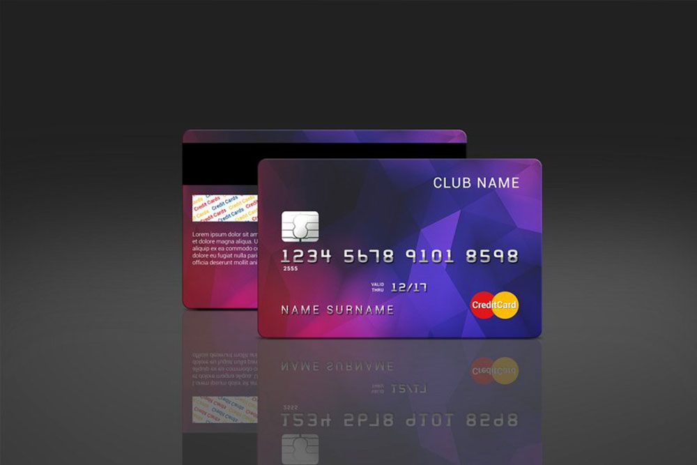 ต้นแบบบัตรเครดิต