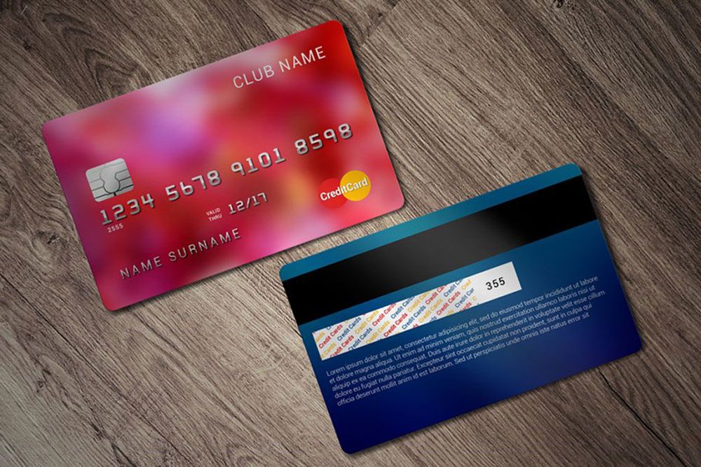 ต้นแบบบัตรเครดิต