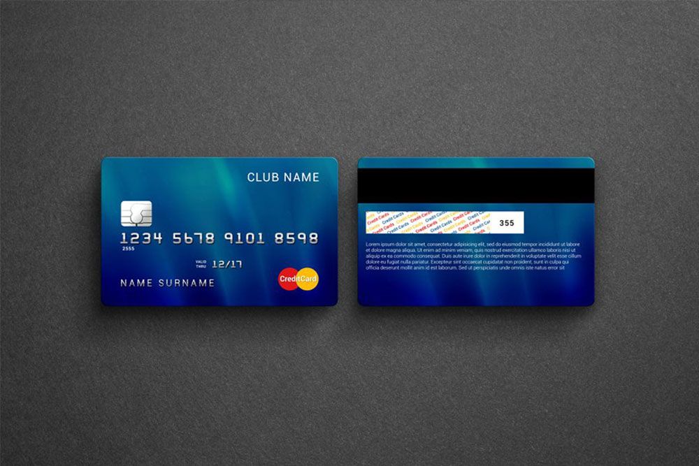 ต้นแบบบัตรเครดิต