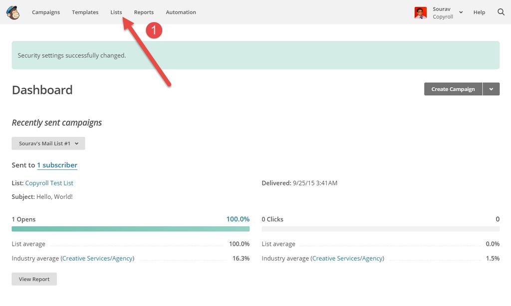 2-01-basic-mailchimp-ダッシュボード
