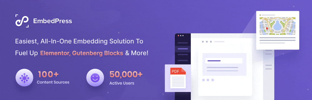 O plug-in EmbedPress.