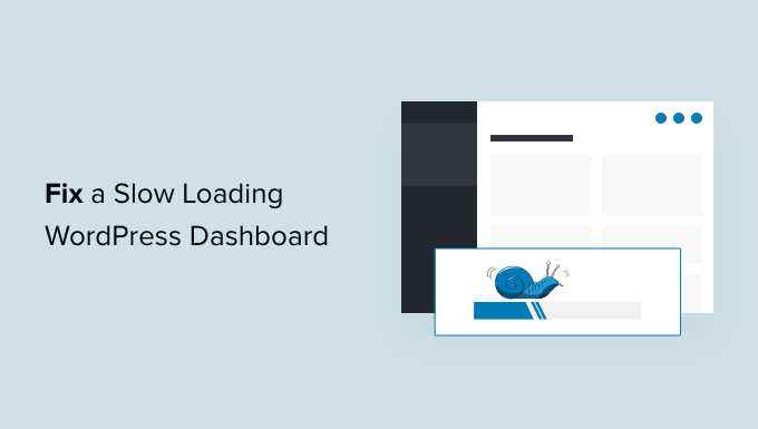 correction d'une zone d'administration WordPress à chargement lent Fixing a slow loading WordPress admin area