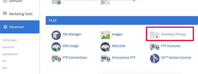 Confidentialité de l'annuaire Directory Privacy