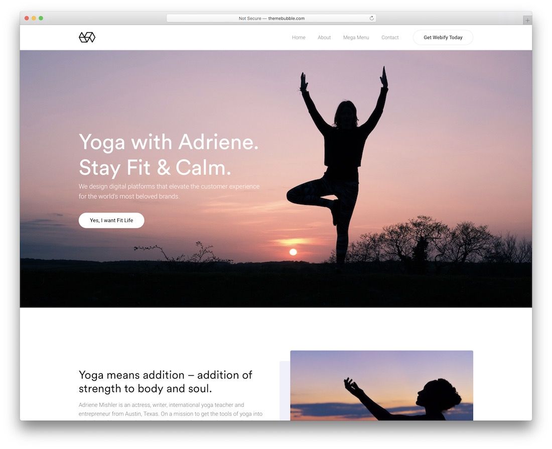 webify ธีมกีฬา wordpress