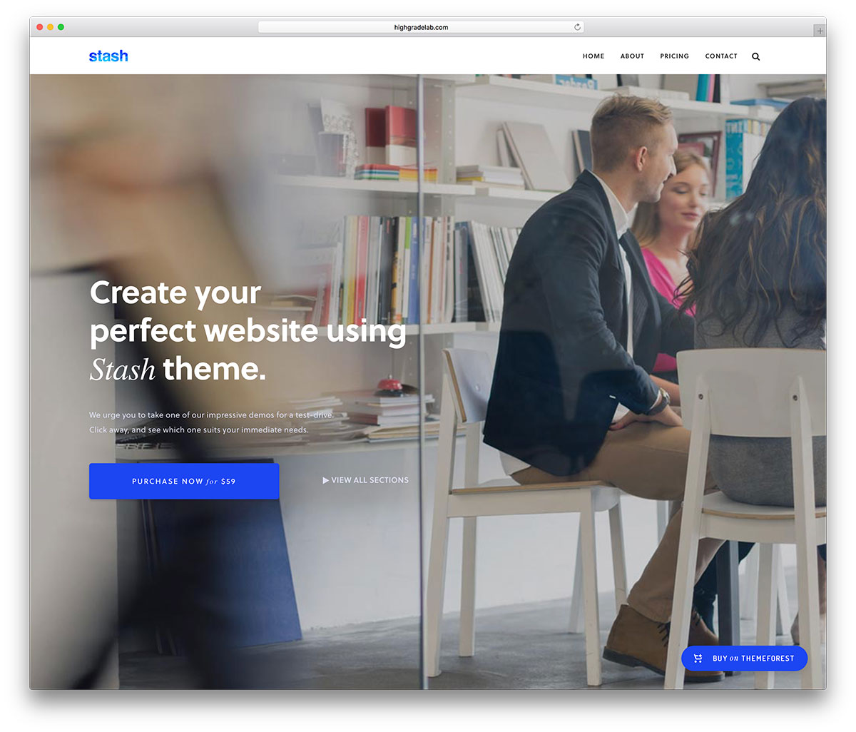 Armazenar tema WordPress
