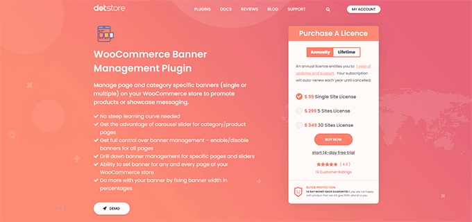 WooCommerceバナー管理 WooCommerce Banner Management