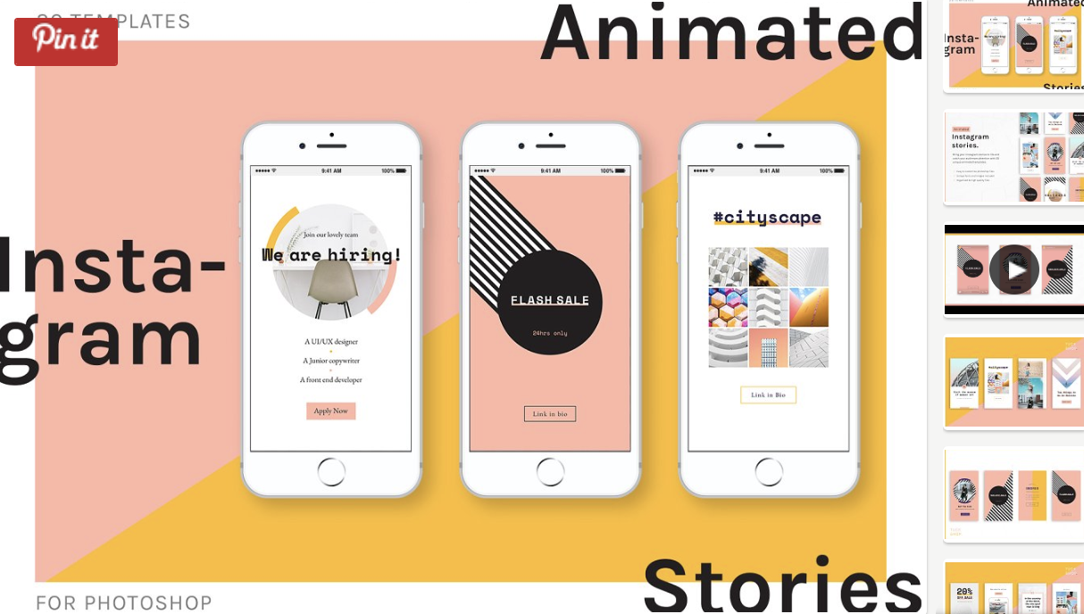contoh kumpulan cerita animasi untuk cerita instagram