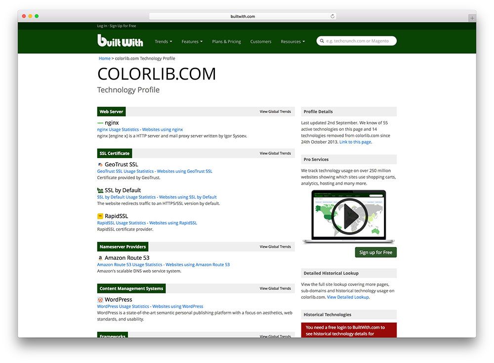 construit avec wordpress