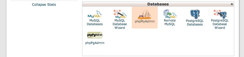 phpMyAdmin
