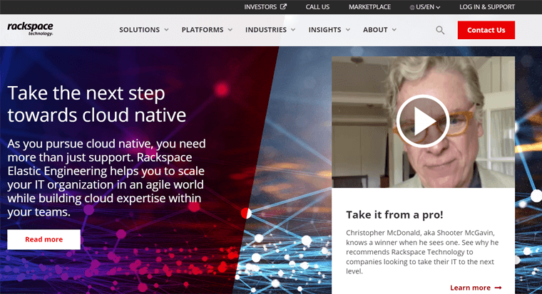 Serviciul Rackspace Cloud