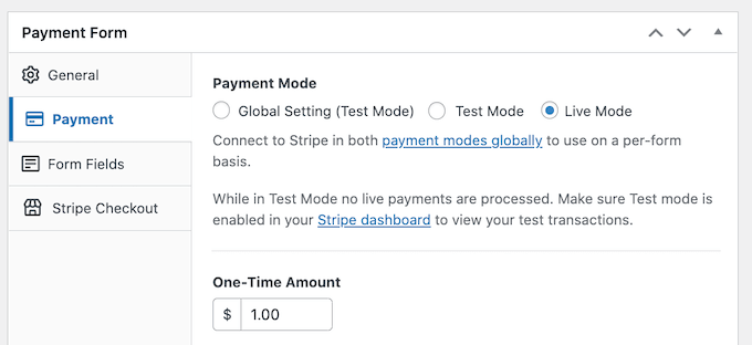 WordPress kredi kartı ödeme butonunu test modundan çıkarmak