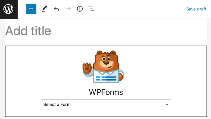 WPForms WordPress bloğu