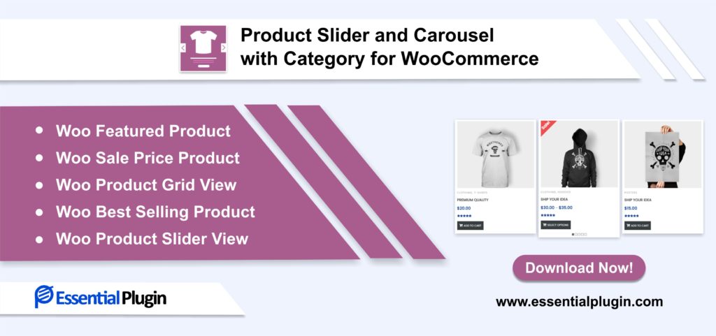 Woo Product Slider und Karussell