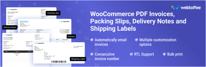 WooCommerce PDF-Rechnungen, Lieferscheine, Lieferscheine und Versandetiketten