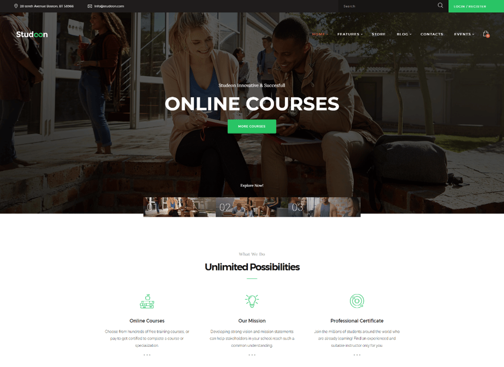 Pelajar | Pusat Pendidikan & Kursus Pelatihan Tema WordPress