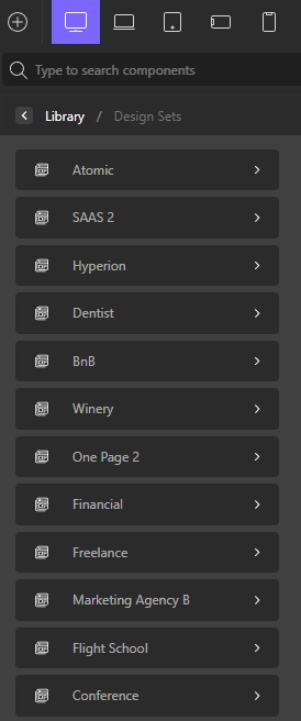 كيفية إضافة قالب رأس في Oxygen Builder - خطوة بخطوة 2 Oxygen builder library