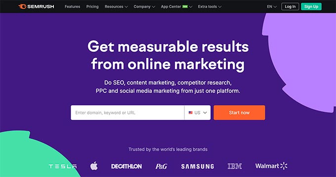 Site Semrush Semrush Website