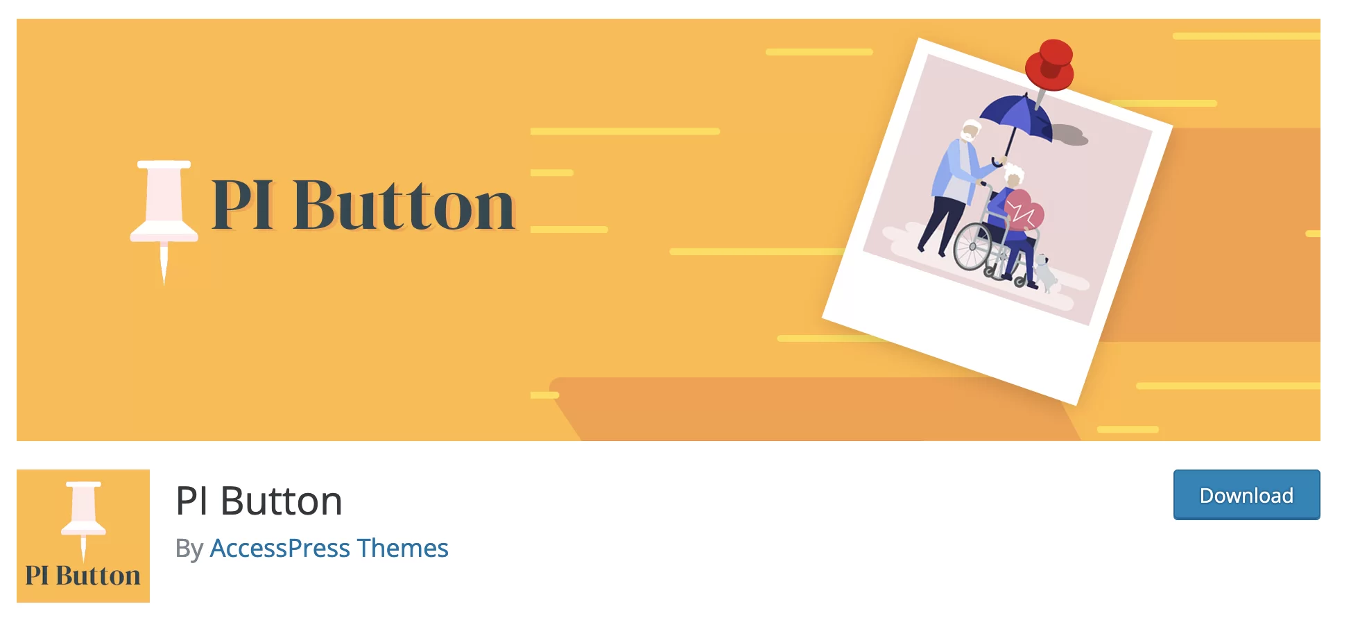 Download-Seite für das PI Button-Plugin.