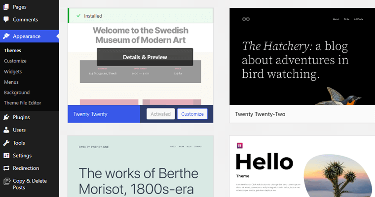 اختر-WordPress-Themes