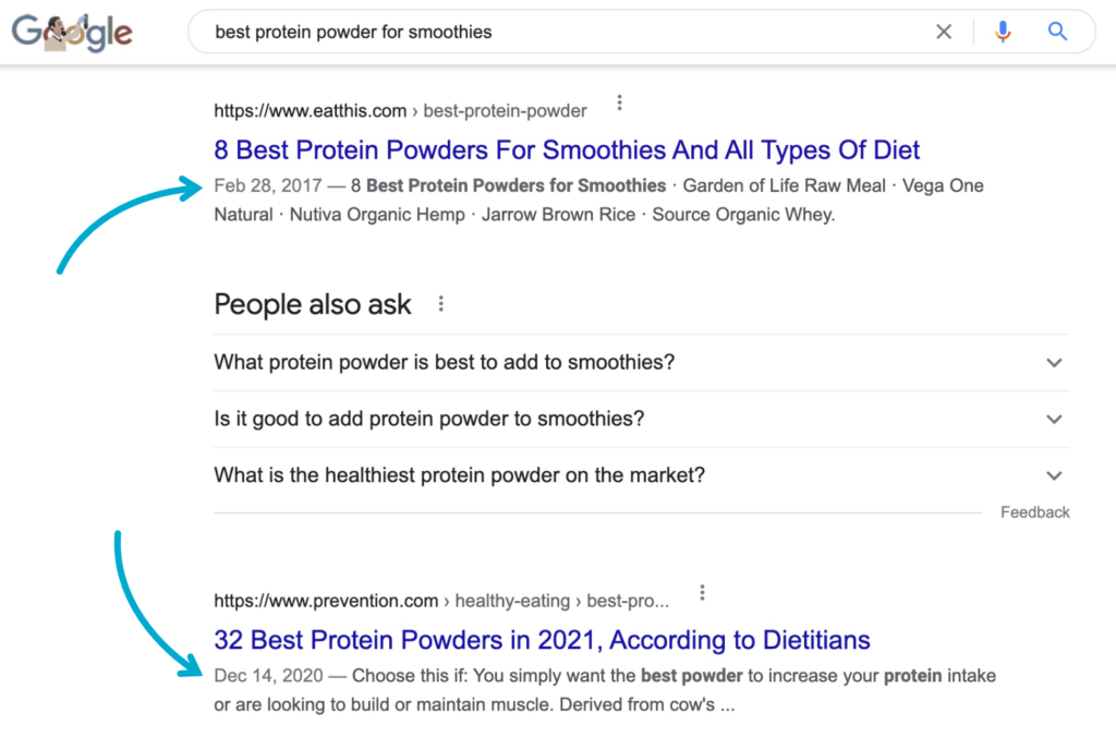 16 errori comuni di WordPress che possono ostacolare la tua SEO 10 Update old content, Google hates stale content and rewards you for keeping everything fresh for major SEO benefits