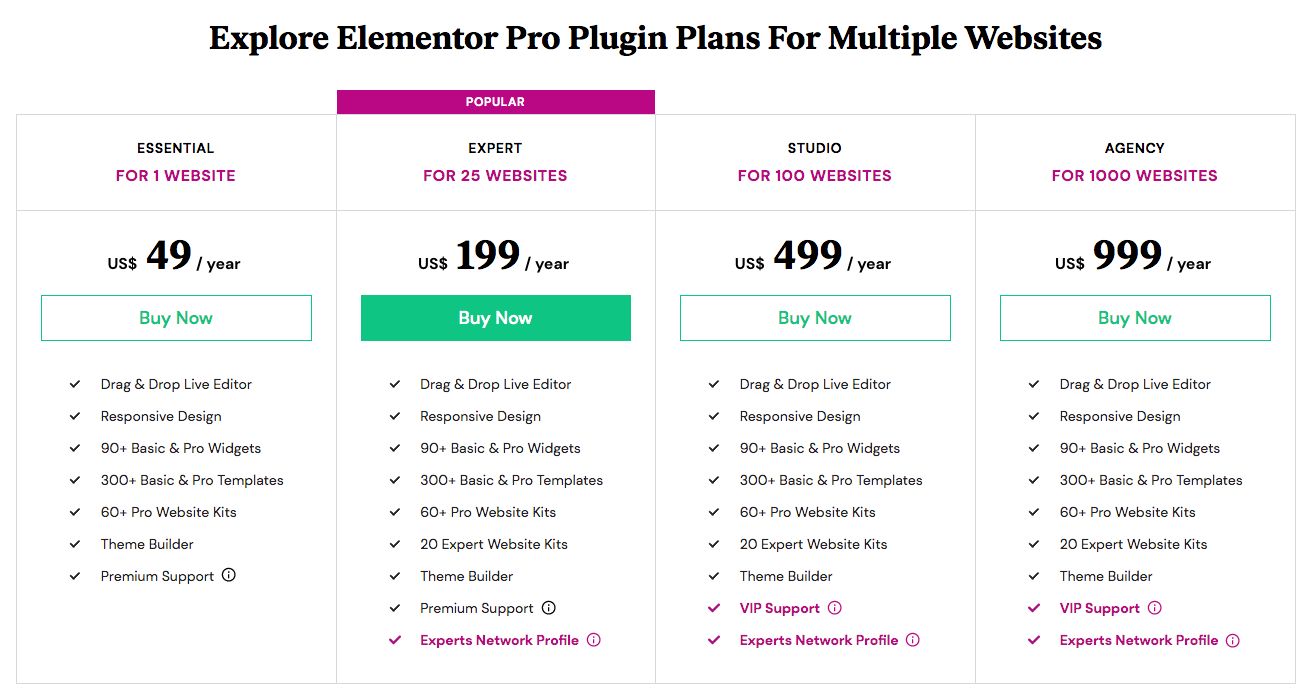 通过 WordPress 网站获利的 10 大最佳联盟计划 12 Elementor Affiliate Program