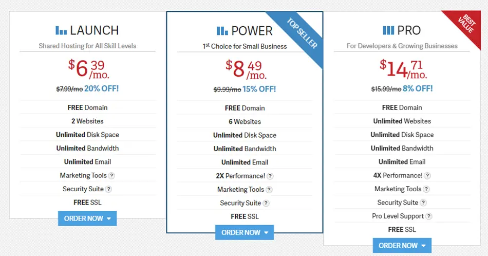 Hospedagem Compartilhada InMotion Hosting