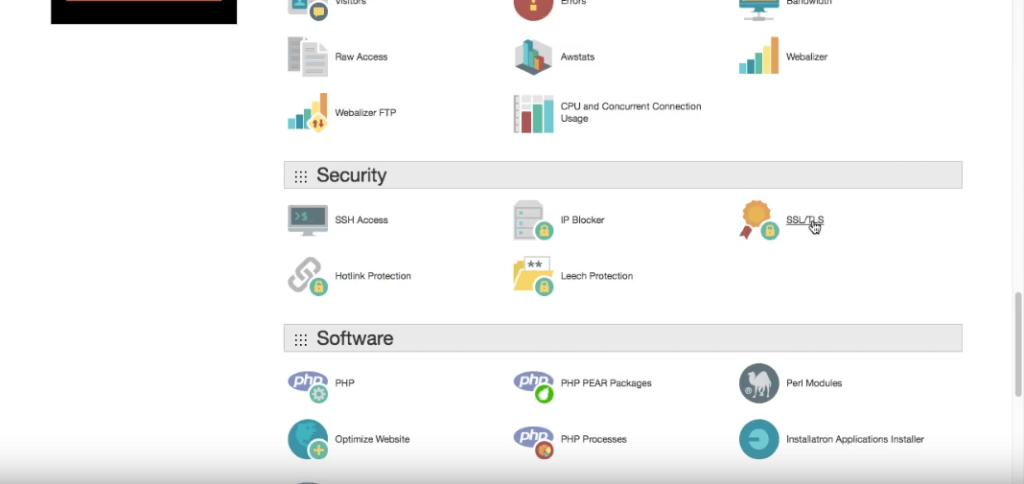 cpanel ssl tls