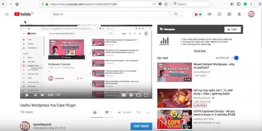 „otwórz film z YouTube”