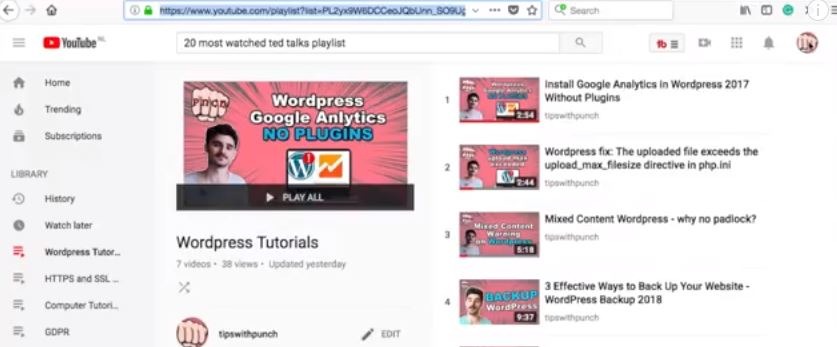 zalogowany do Google