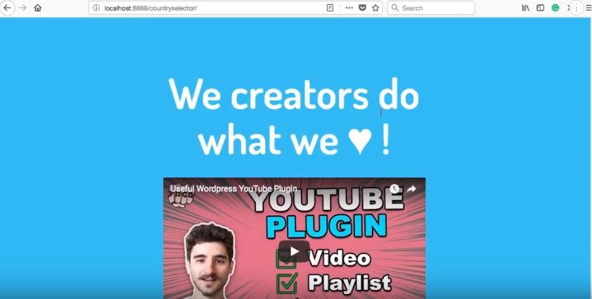 obejrzyj wideo na swojej stronie