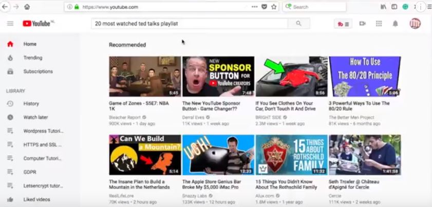 zalogowany do Google
