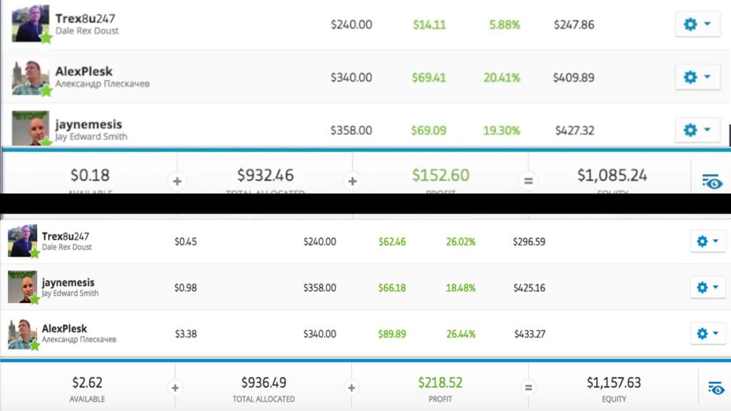confronto di recensioni di etoro