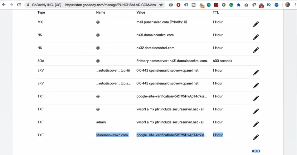 Datensatz hinzugefügt