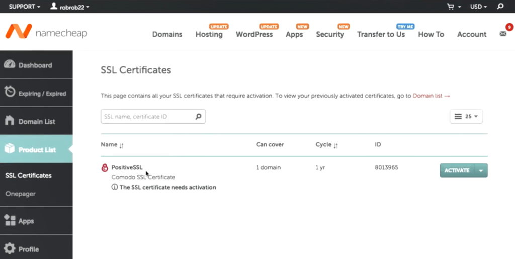pozitif SSL