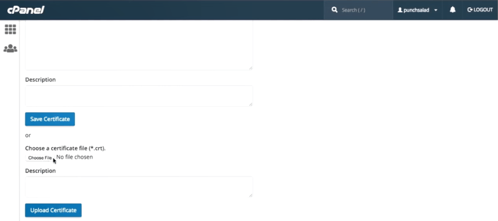 upload-crt-extension-dosyası