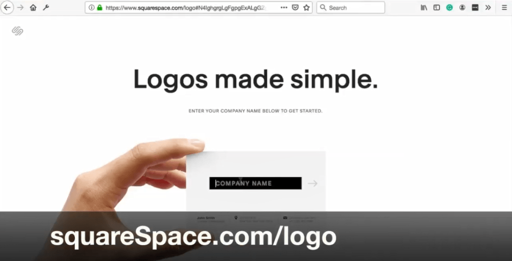 SquareSpace Logo Oluşturucu