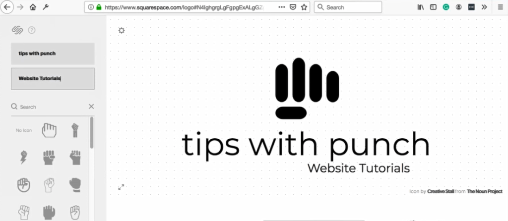 SquareSpace logo oluşturma araçları
