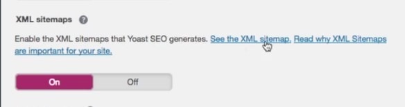 XMLサイトマップWordPressWebサイトの作成、ステップ3