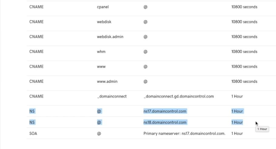 Besorgen Sie sich die Nameserver Ihres Hosting-Providers. Bild 9