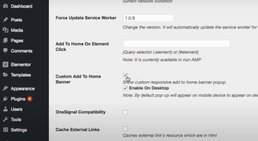 Einrichten der PWA WordPress App – Bild 3