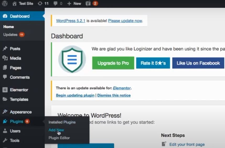 Installieren des WordPress PWA-Plugins – Bild 1