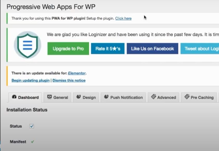 Installieren des WordPress PWA-Plugins – Bild 3